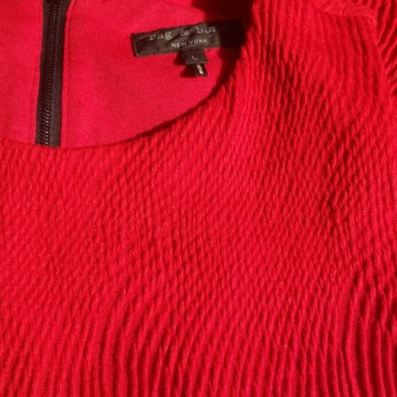 Rag & Bone Red Sheath Dress - Picture 3 of 8